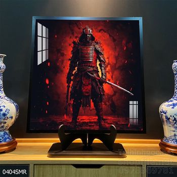 Mẫu tranh chiền binh Samurai décor trang trí tường đẹp độc đáo