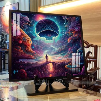 Tranh phi hành gia đẹp