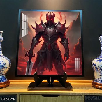 File tranh treo tường hình chiến binh Samurai