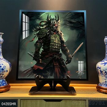 File tranh treo tường hình chiến binh Samurai