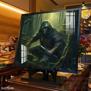 Mẫu Tranh chiến binh Samurai huyền thoại