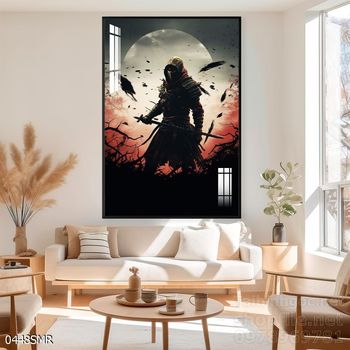Tranh nghệ thuật treo tường chiến binh Samurai Nhật Bản
