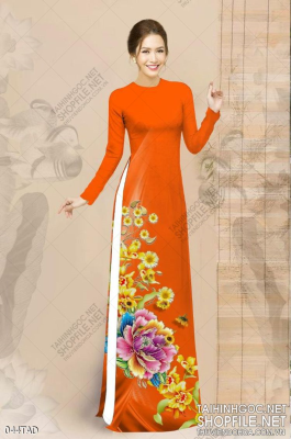 File tranh vải áo dài việt nam 044