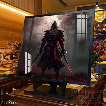 Tranh nghệ thuật treo tường chiến binh Samurai Nhật Bản