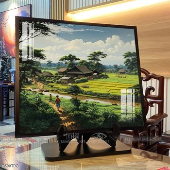 Tranh phong cảnh làng quê đẹp và ý nghĩa