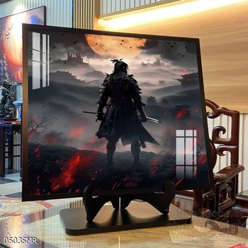 Mẫu Tranh chiến binh Samurai huyền thoại