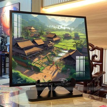 Tranh phong cảnh làng quê đẹp và ý nghĩa