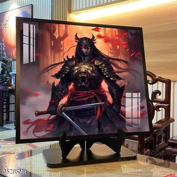 Tranh nghệ thuật treo tường chiến binh Samurai Nhật Bản