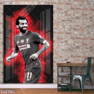 Tranh cầu thủ Mohamed Salah