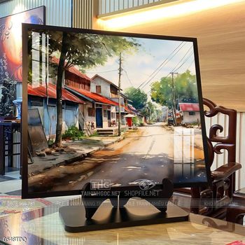 Tranh phong cảnh làng quê đẹp và ý nghĩa