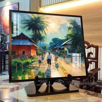 Tranh đồng quê đẹp nhất hiện nay