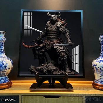 File tranh treo tường hình chiến binh Samurai