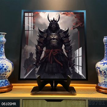 Tranh nghệ thuật treo tường chiến binh Samurai Nhật Bản