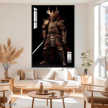 File tranh treo tường hình chiến binh Samurai
