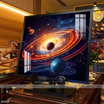 Tranh treo tường phi hành gia vũ trụ
