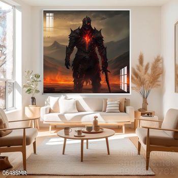 File tranh treo tường hình chiến binh Samurai