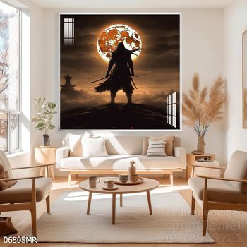 Mẫu Tranh chiến binh Samurai huyền thoại