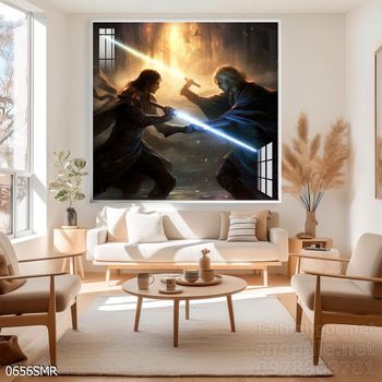 Tranh treo tường nghệ thuật hình Samurai Nhật Bản