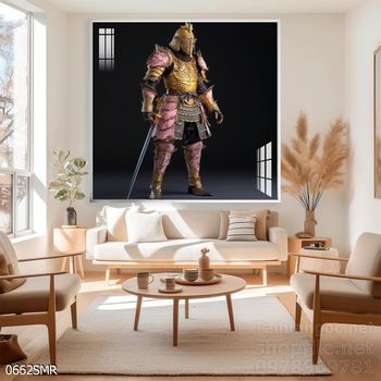 File tranh treo tường hình chiến binh Samurai