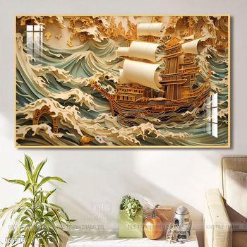Tranh thuận buồm xuôi gió treo tường