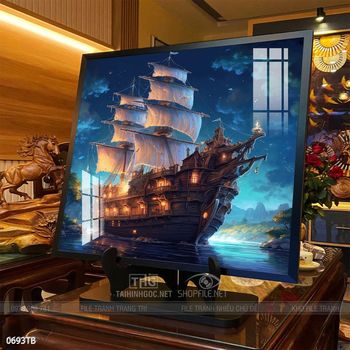 Tranh thuyền và biển