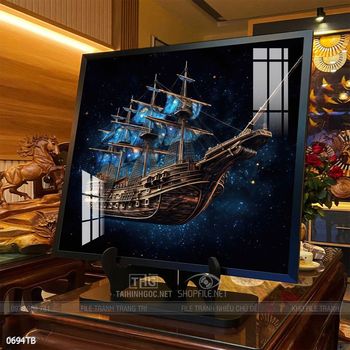 Tranh phong thủy thuận buồm xuôi gió tài lộc đẹp