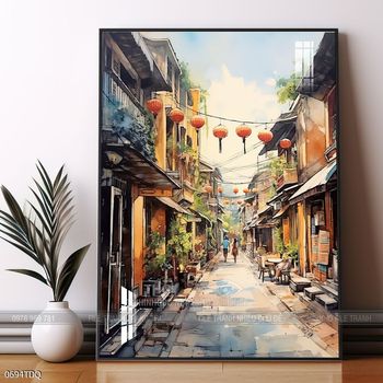 Tranh đồng quê đẹp nhất hiện nay