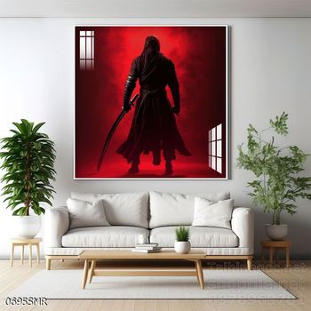 Mẫu tranh chiền binh Samurai décor trang trí tường đẹp độc đáo