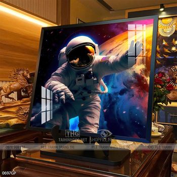 Tranh phi hành gia đẹp