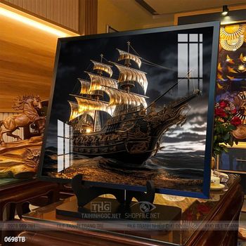 Tranh thuận buồm xuôi gió treo tường đẹp