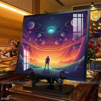 Tranh phi hành gia đẹp