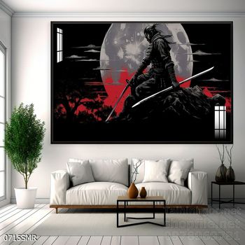 Mẫu Tranh chiến binh Samurai huyền thoại