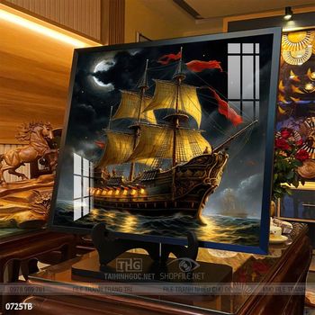 Tranh thuận buồm xuôi gió đẹp