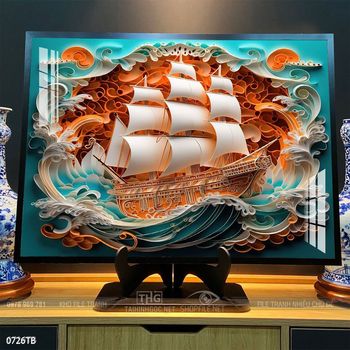 Tranh thuyền và biển