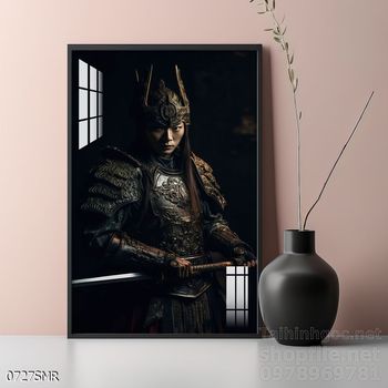 Mẫu Tranh chiến binh Samurai huyền thoại