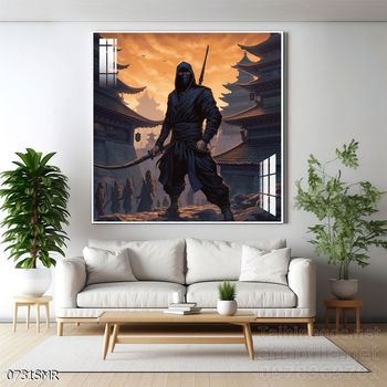 Tranh treo tường Samurai đẹp ấn tượng