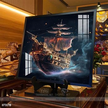 Tranh thuận buồm xuôi gió treo tường đẹp