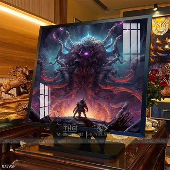 Tranh phi hành gia treo tường