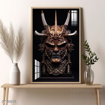 Tranh treo tường Samurai đẹp ấn tượng