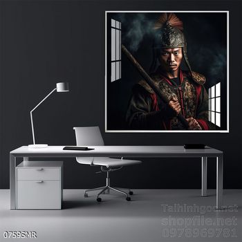 Tranh Samurai phong cách nghệ thuật