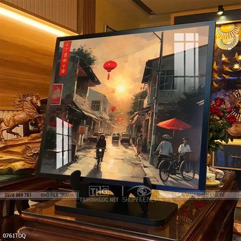 Tranh đồng quê đẹp nhất hiện nay