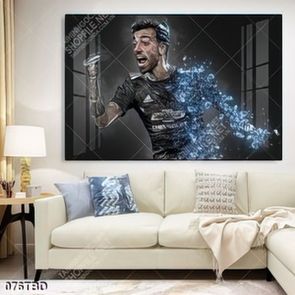 Tranh cầu thủ Bruno Fernandes