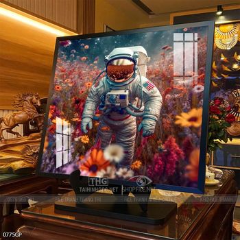 Tranh treo tường phi hành gia vũ trụ
