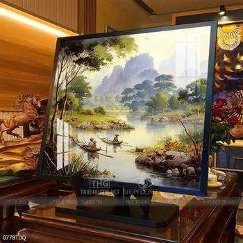 Tranh phong cảnh làng quê đẹp và ý nghĩa