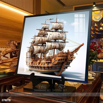 Tranh thuận buồm xuôi gió đẹp