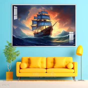 Tranh thuyền và biển