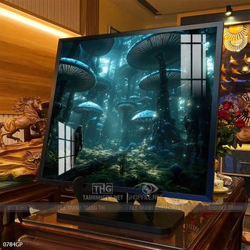 Tranh treo tường phi hành gia vũ trụ