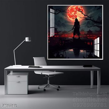 Tranh Samurai phong cách nghệ thuật