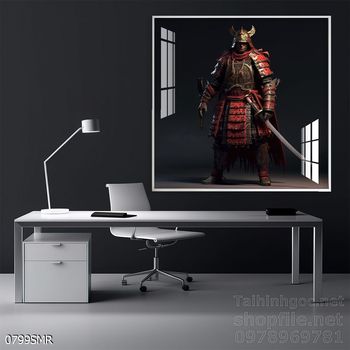 Tranh Samurai phong cách nghệ thuật