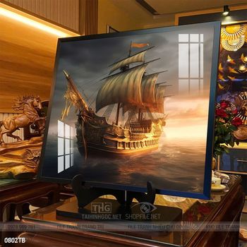 Tranh thuận buồm xuôi gió đẹp